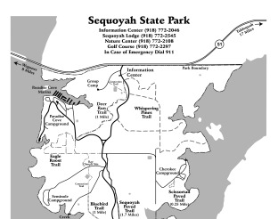 View Sequoyah Trails Map